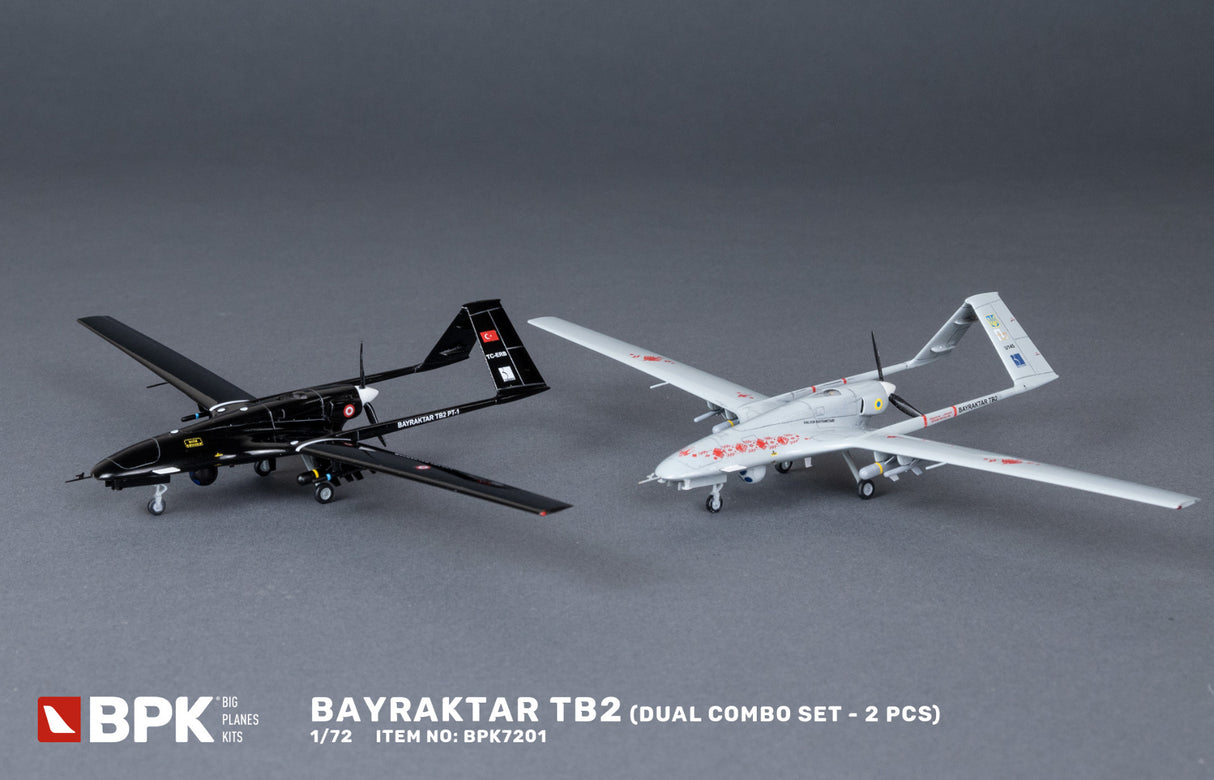 BIG PLANE KITS 1/72 Bayraktar TB2 Dual combo set 7230
