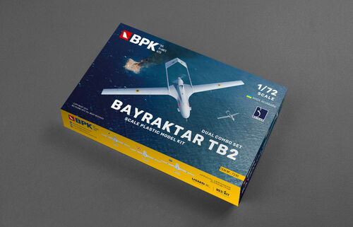 BIG PLANE KITS 1/72 Bayraktar TB2 Dual combo set 7230