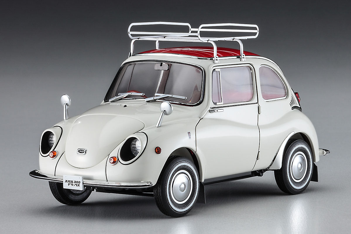 Hasegawa 1:24 Subaru 360 Deluxe with Roof Carrier Kit HA20622