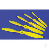 8x4 Nylon Propeller Yellow