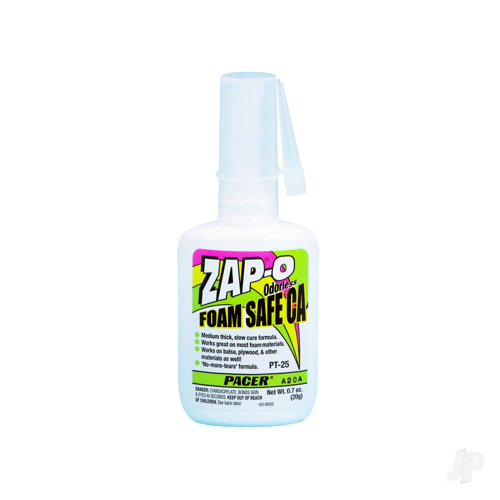 PT25 Zap-O Foam Safe CA .7oz (Box of 6)