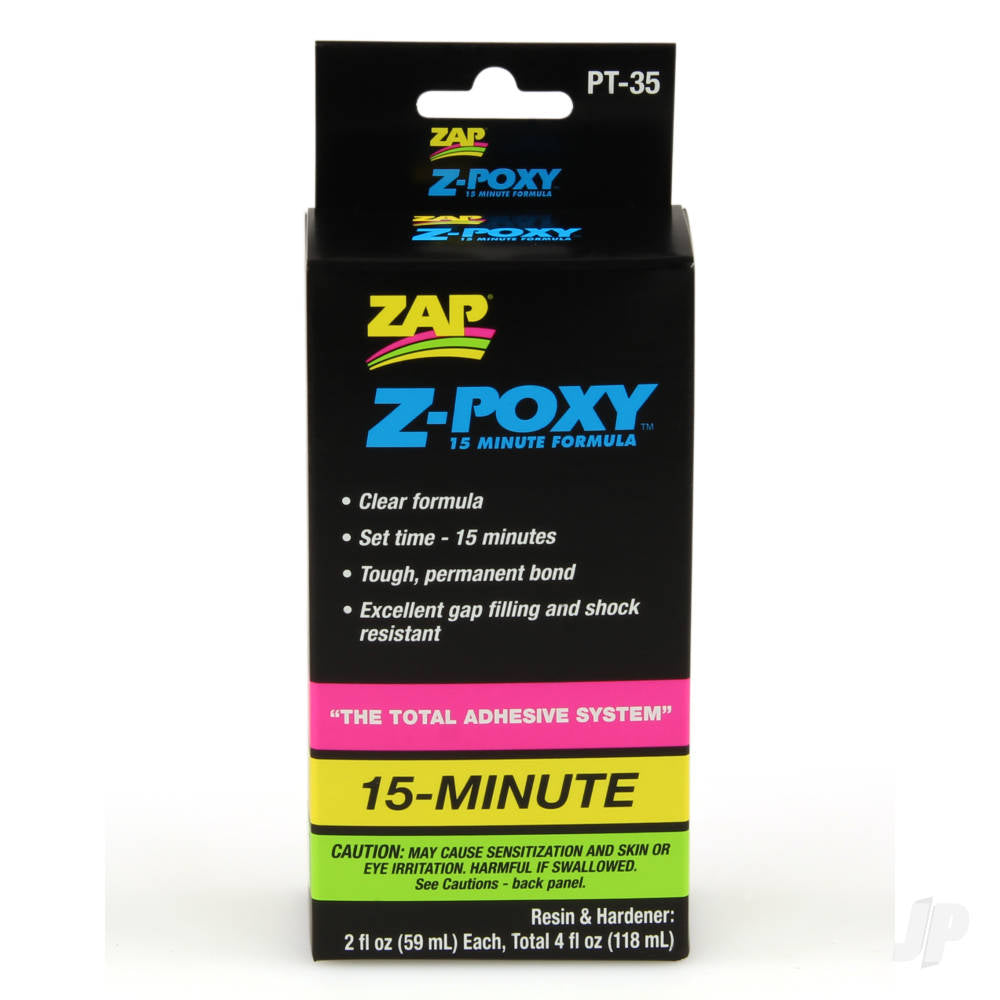 PT35 Z-Poxy 15 Minute Epoxy 4oz (Box of 6)