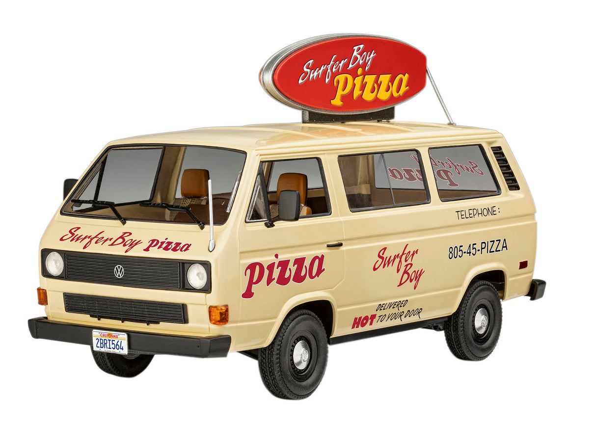 Revell 1/25 #07725"Stranger Things" VW T3 Argyle's Surfer Boy Pizza Van