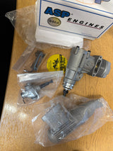 New in Box 2-stroke ASP 46 ABC engine with silencer