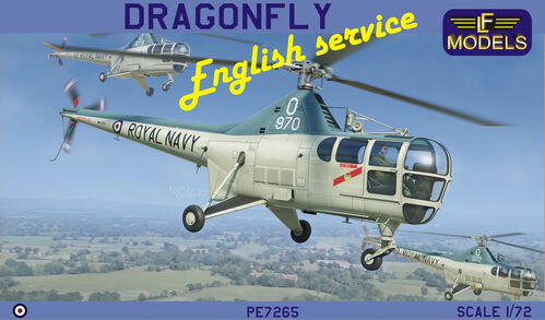 LF Model 1/72 Dragonfly helicopter kit (Royal Navy) PE7265