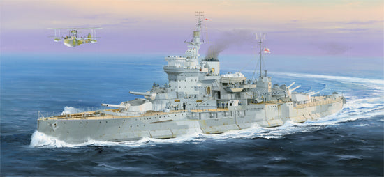 Trumpeter 1/350 HMS Warspite 1942 05325