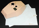 Tamiya 1/16 RC KING TIGER PRODUCT. TURRET