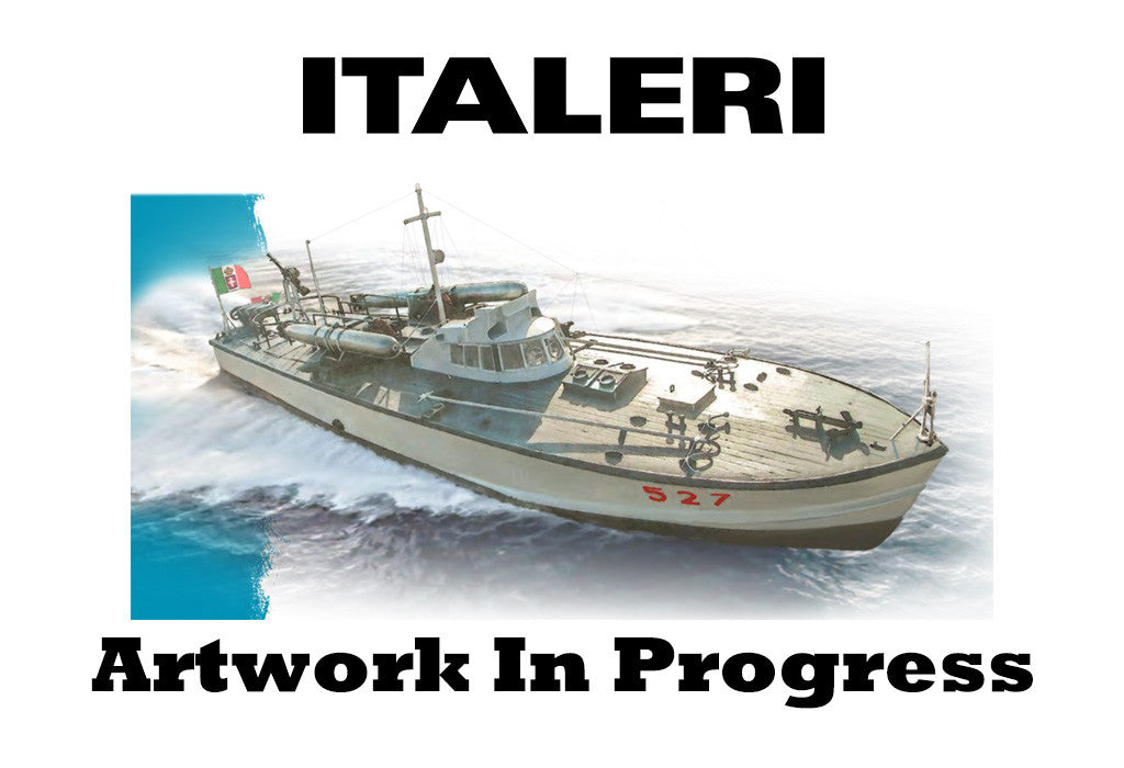 ITALERI Italian 1/35 MAS 2a Serie Torpedo Boat 5627