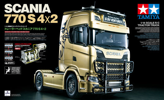 Tamiya Scania 770 S 4x2 RC Kit - FOR PRE ORDER - EXPECTED 2025