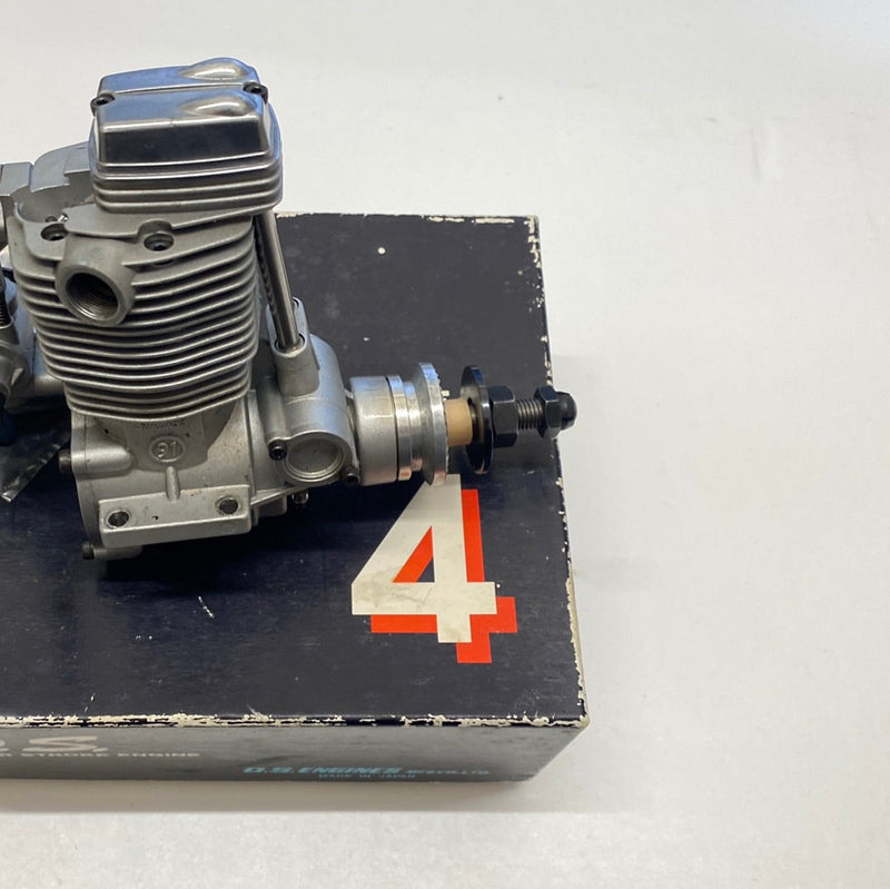 Second Hand Four Stroke Engine OS FS-91 Surpass with silencer