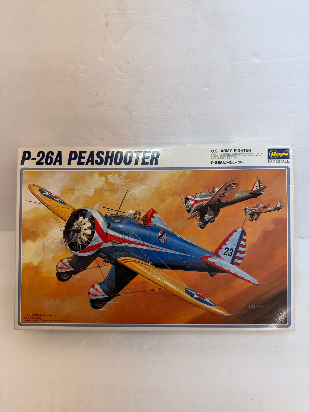Hasegawa S8 / 08008 P-26A Peashooter — 1/32 Scale Plastic kit