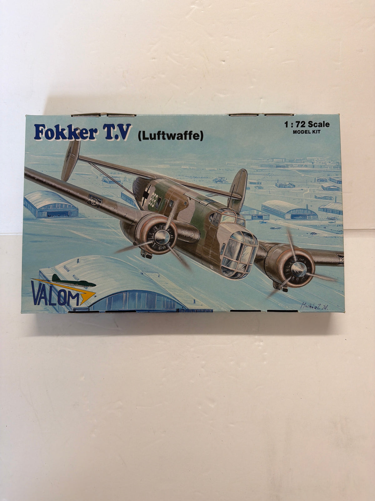 Valom Fokker T.V (Luftwaffel) 1:72 Plastic Model Kit