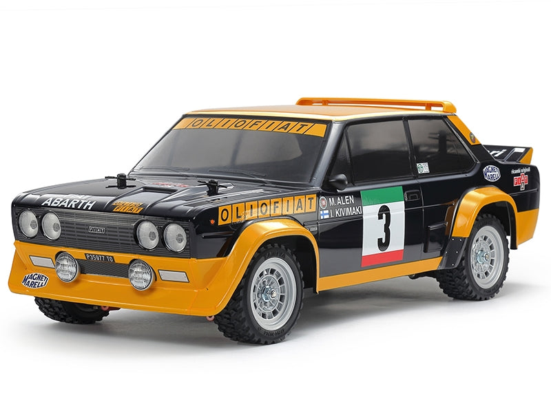 Tamiya RC 1/10 Fiat 131 Abarth Rally Olio Fiat - MF-01X 58723