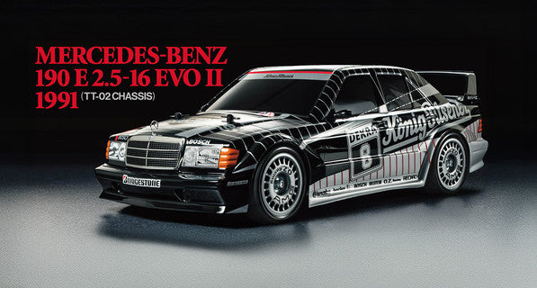Tamiya Mercedes-Benz 190 E 2.5-16 EVO II 1991 Kit 58752 - PRE ORDER - EXPECTED MID DECEMBER