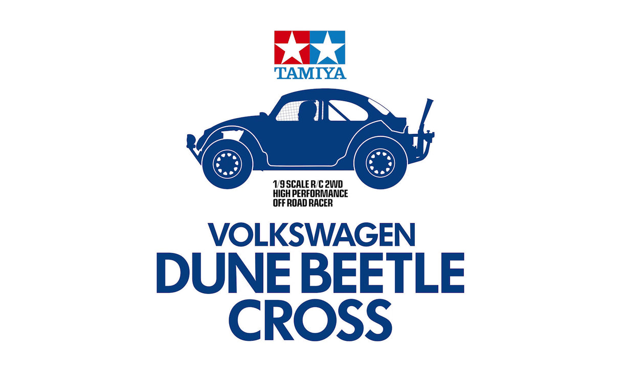 Tamiya 1/9 Volkswagen Dune Beetle Cross (BB-02) - Pre Order - Expected Late November