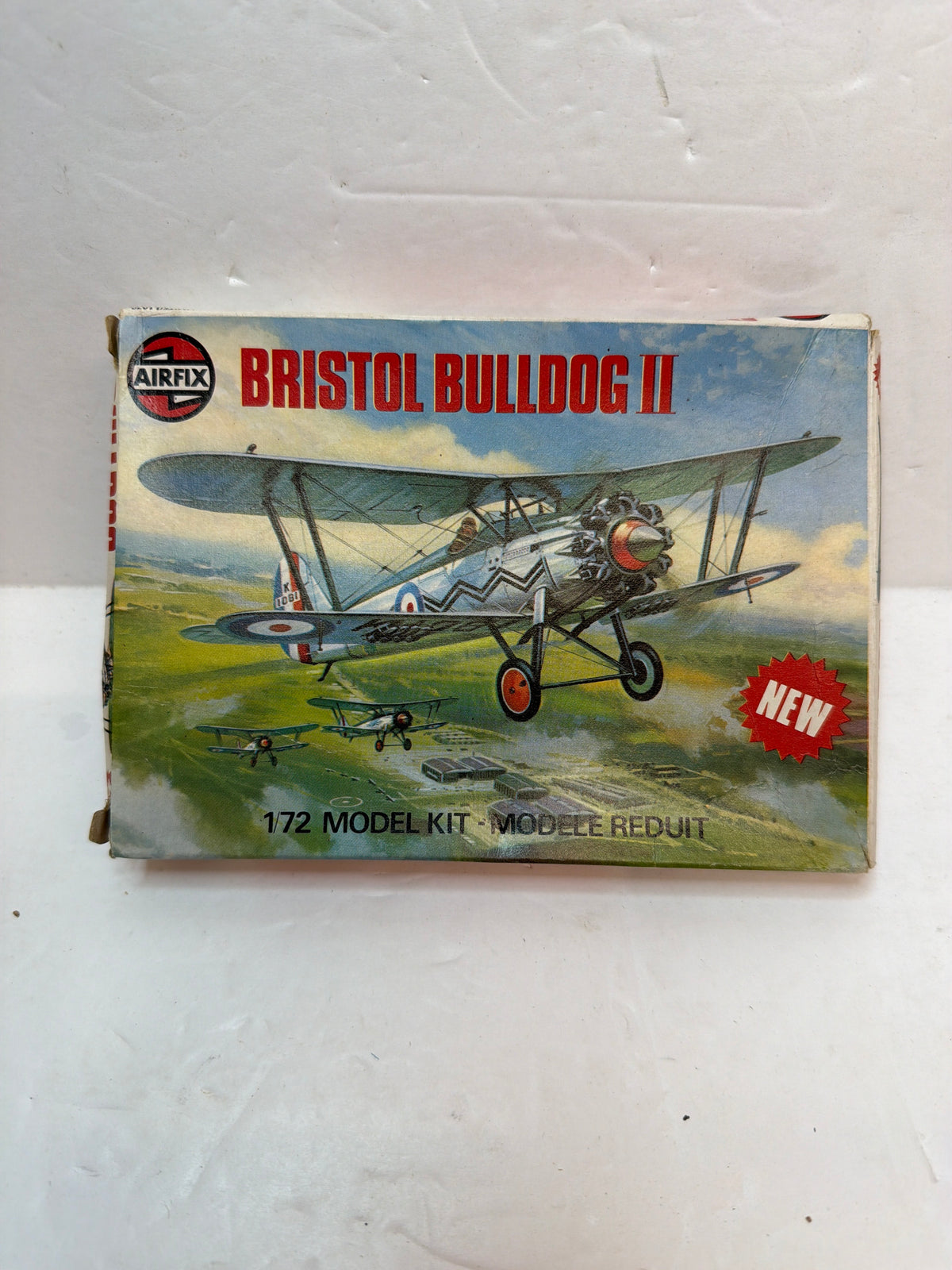 Airfix Bristol Bulldog Mk.IIA 1/72 135 / 05141 Plastic Model Kit Vintage