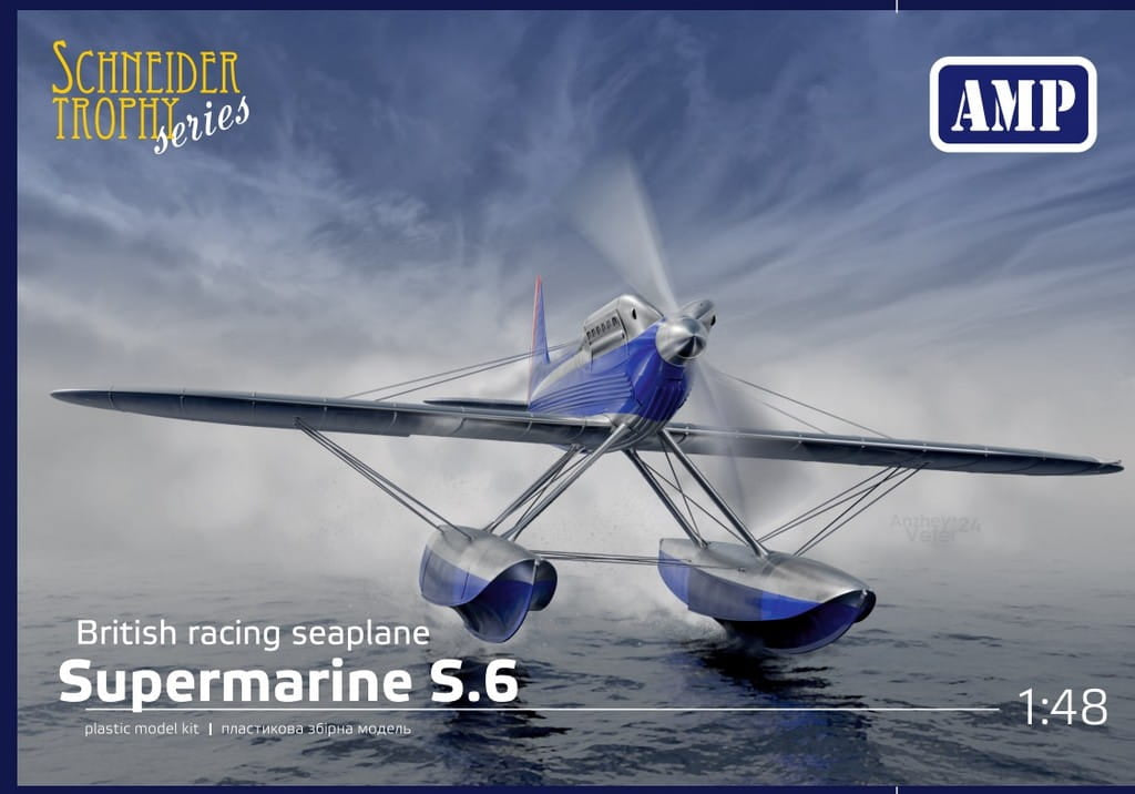 AMP 48026 Supermarine S.6A - British Racing Seaplane