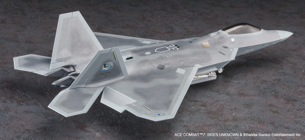 Hasegawa 1:48 F-22 Raptor Mobius 1 Ace Combat 7 Skies Unknown Kit HSP571