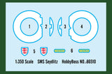 HobbyBoss 1/350 SMS Seydlitz 86510