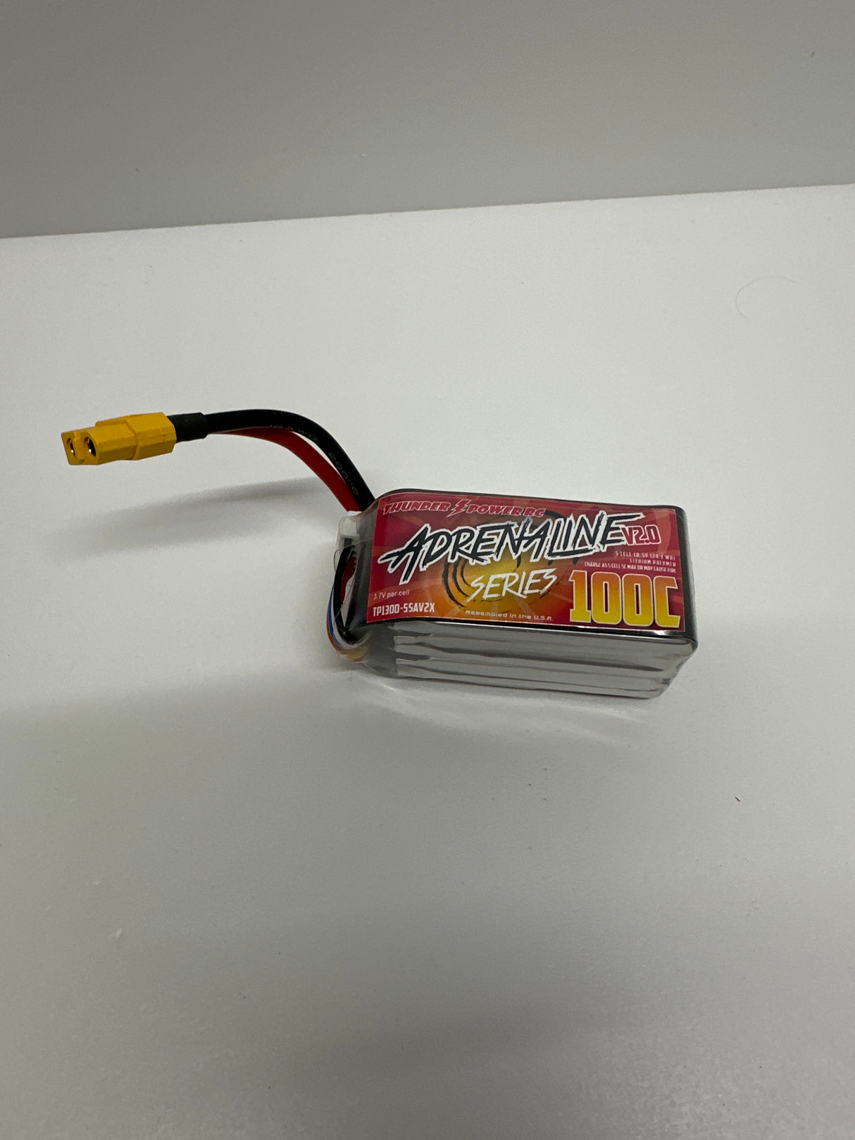 Thunder Power Lipo 18.5V 5 cell 1300mah 100C