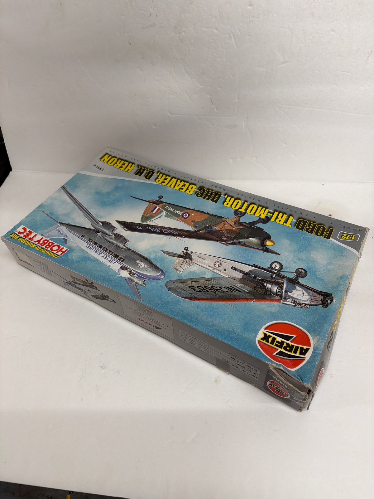 Airfix Plastic Model Kit 08674 Ford Tri-Motor / DHC Beaver / D.H. Heron 1/72