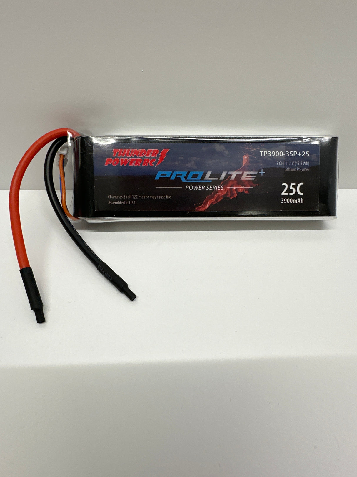 Thunder Power Lipo 11.1V 3 cell 3900mah 25C