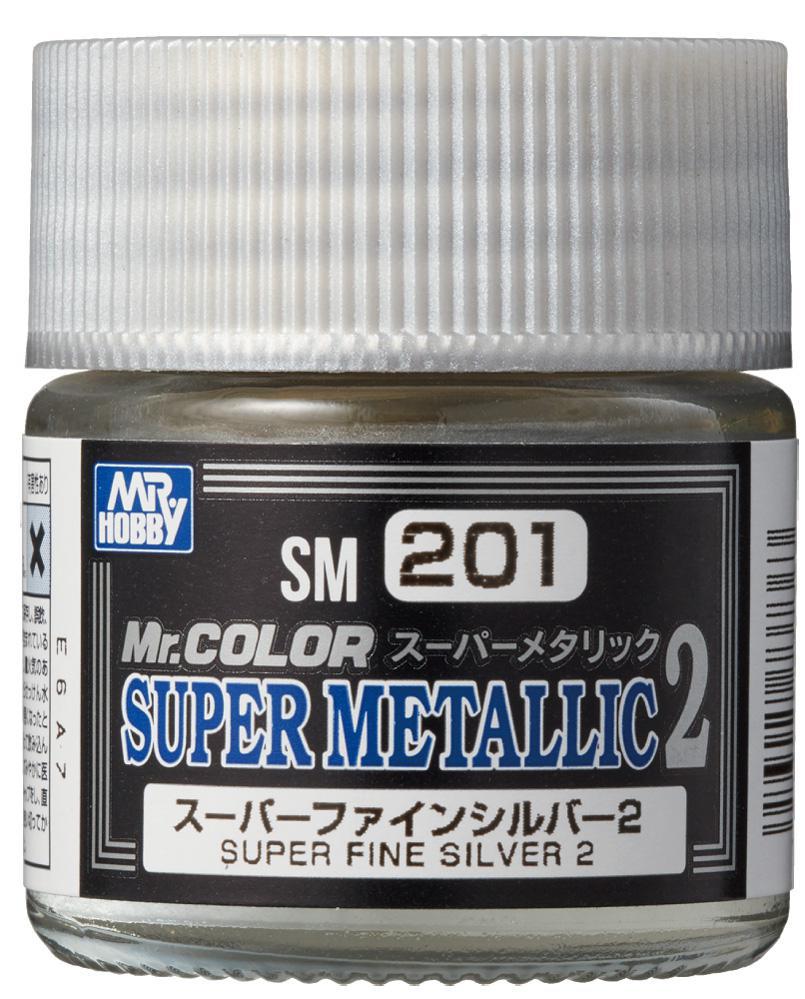 Mr Hobby Mr Metal Color Super Metallic II - Super Fine Silver II