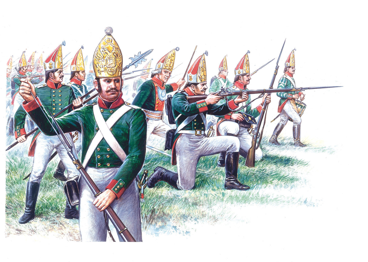 ITALERI Russian Grenadiers (50 Figures)