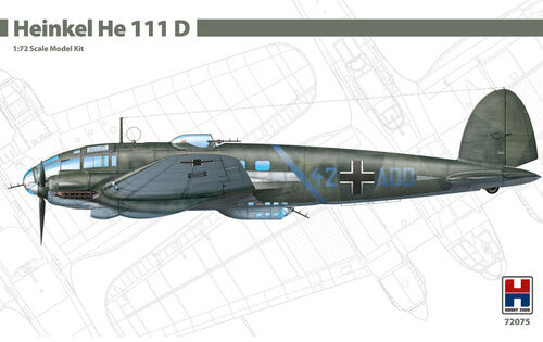 Hobby 2000 1/72 Heinkel He 111 D Kit 72075