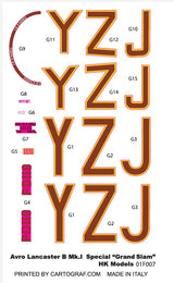 Hong Kong Models 1/48 Avro Lancaster B Mk.1 Grand Slam kit HK01F007