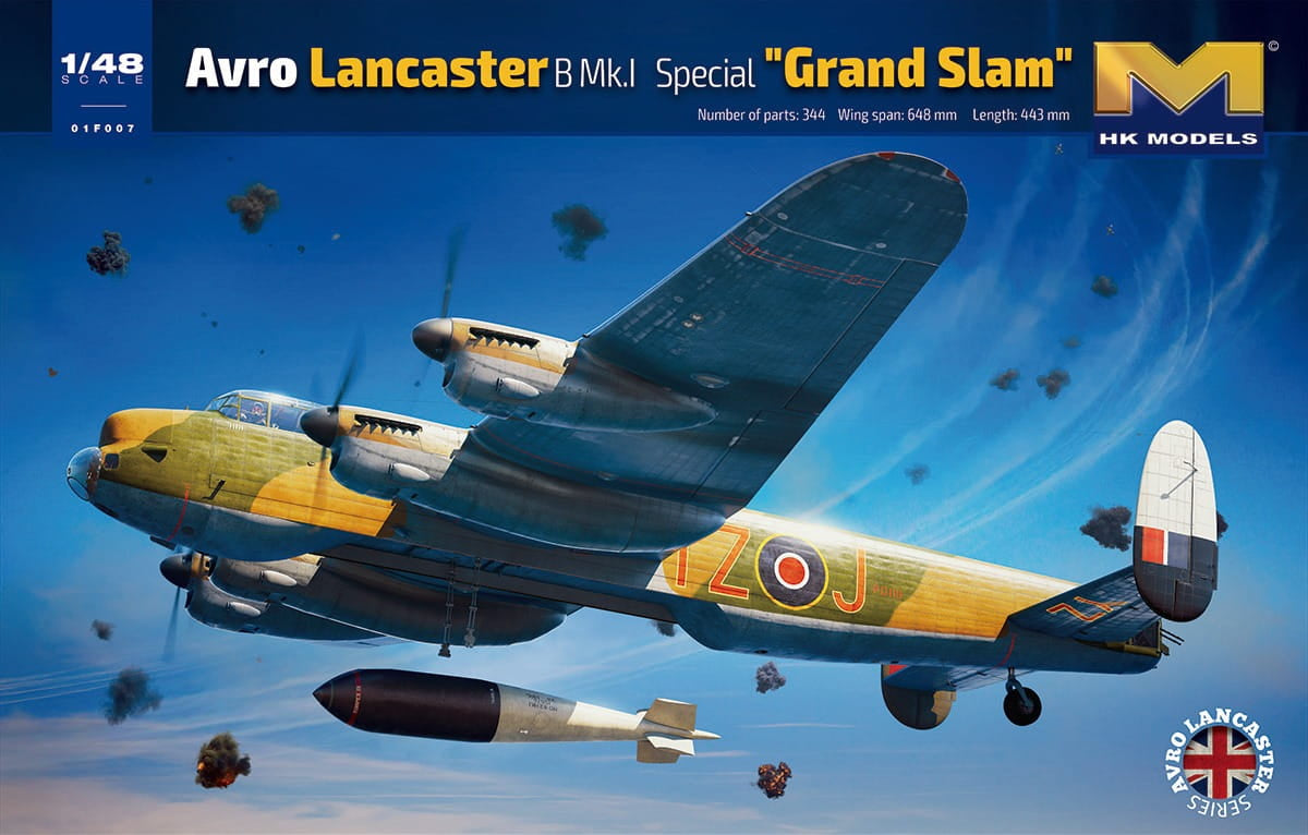 Hong Kong Models 1/48 Avro Lancaster B Mk.1 Grand Slam kit HK01F007