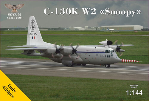 Sova-M 1/144 C-130K W3 Snoopy kit 14004