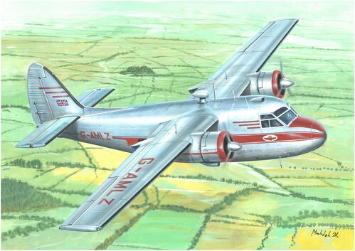 Valom 1/72 Percival P.50 Prince (G-AMLZ) Kit 72167