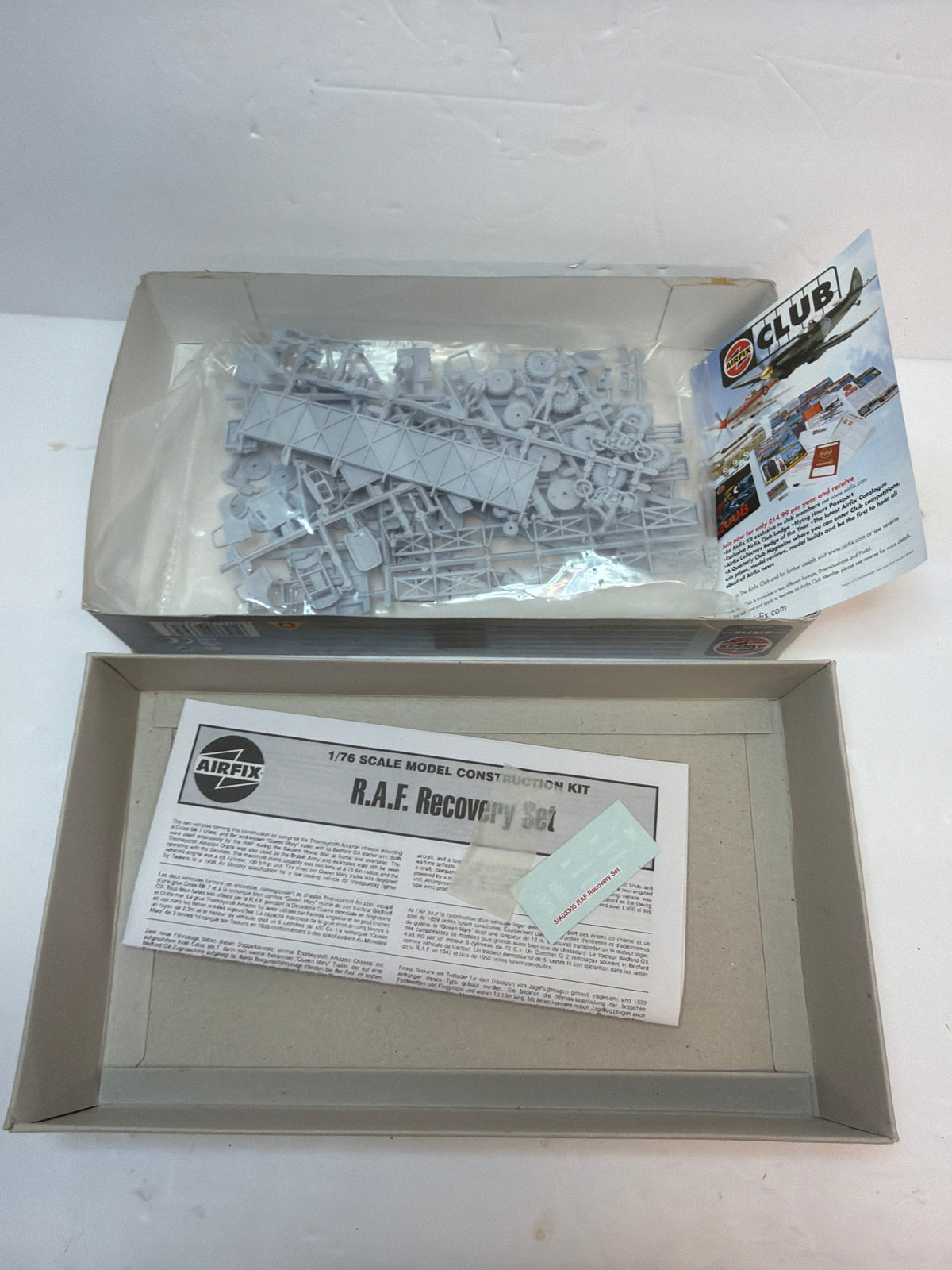 Airfix Recovery Set 1:76 Scale Model Kit
