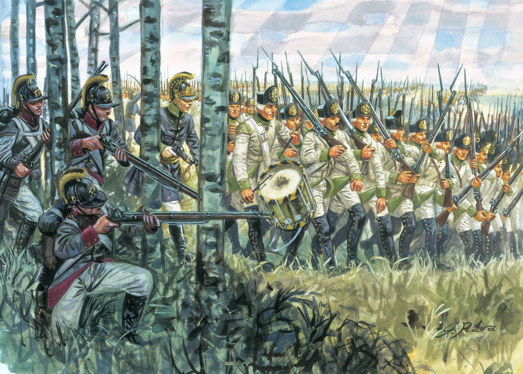ITALERI Austrian Infantry 1798-1805 (48 Figures)