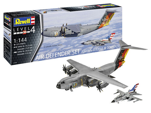 Revell 03789 Air Defender Set (Airbus A400M & Tornado)