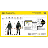 Heller 1/72 Germazn Infantry- 48 pieces