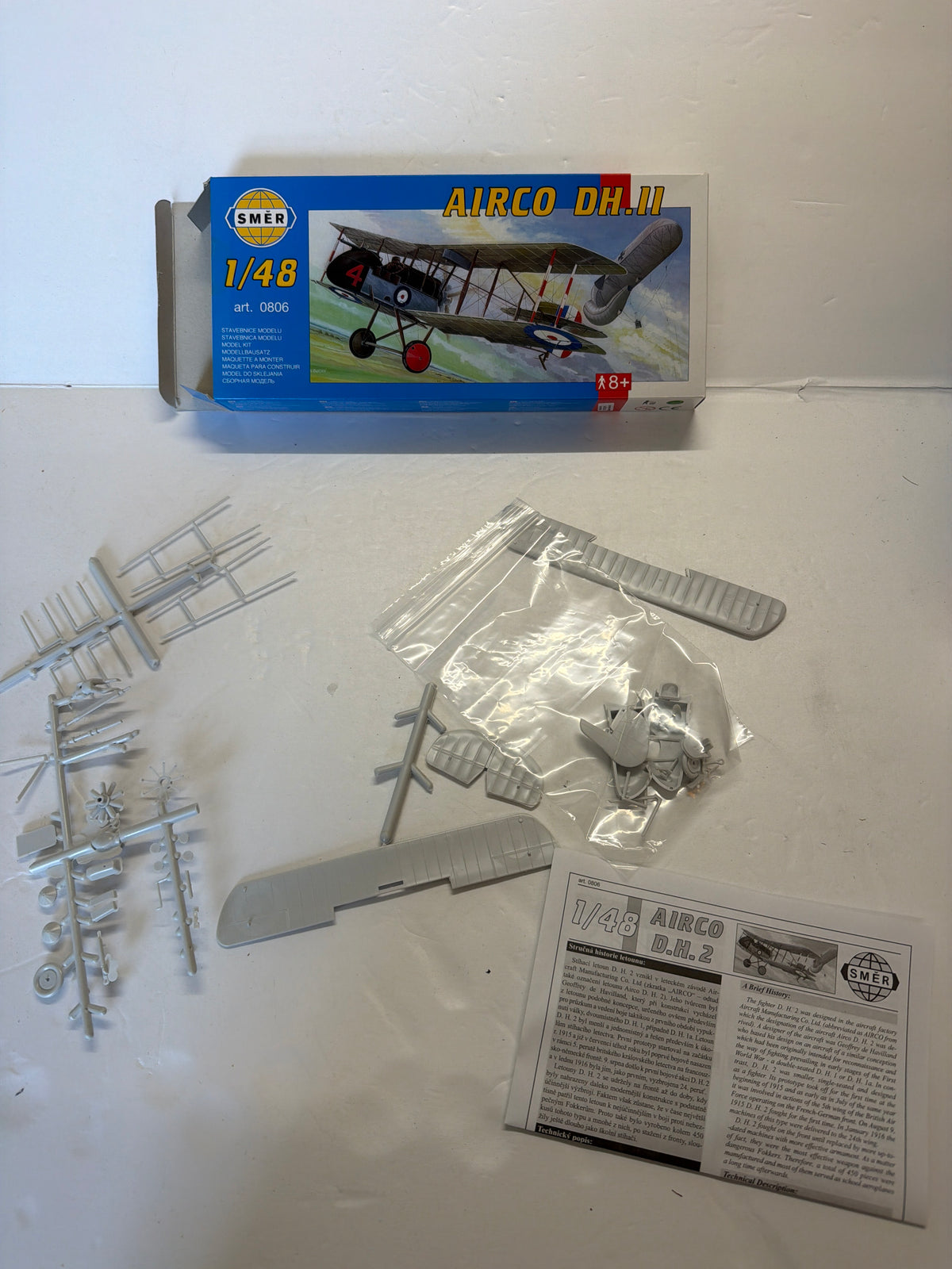Smer Airco DH.II 1:48 Plastic Model Kit