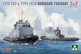 Takom 6011 1/350 Type 192 And Type 192A Harbour Tugboat (1+1)