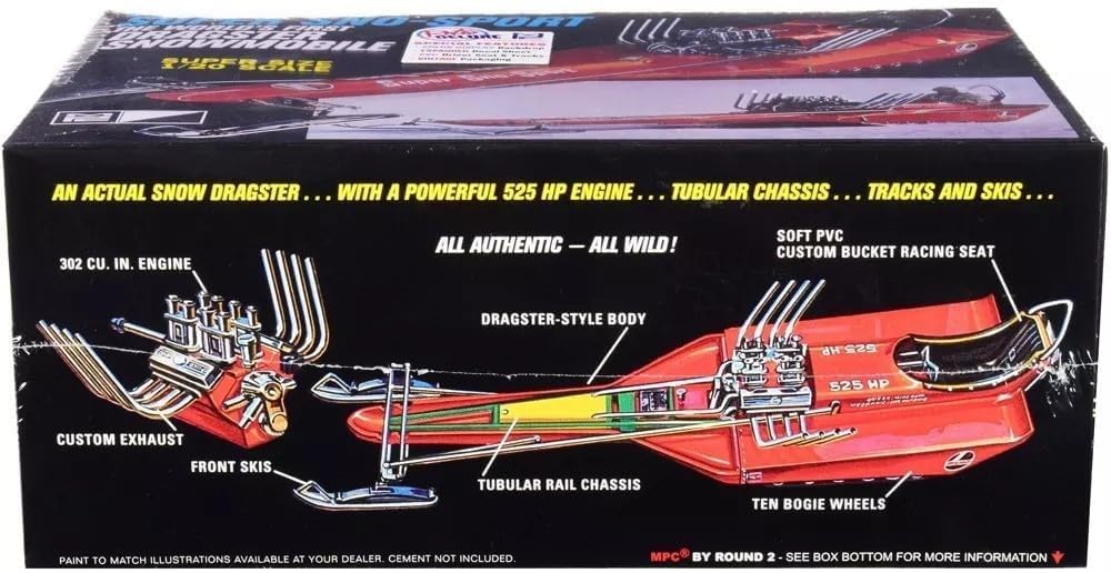 MPC 1/20 Rupp Super Sno-Sport Snow Dragster Kit MPC961