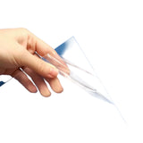 Clear Plastic Sheet A4 & Larger 0.5mm