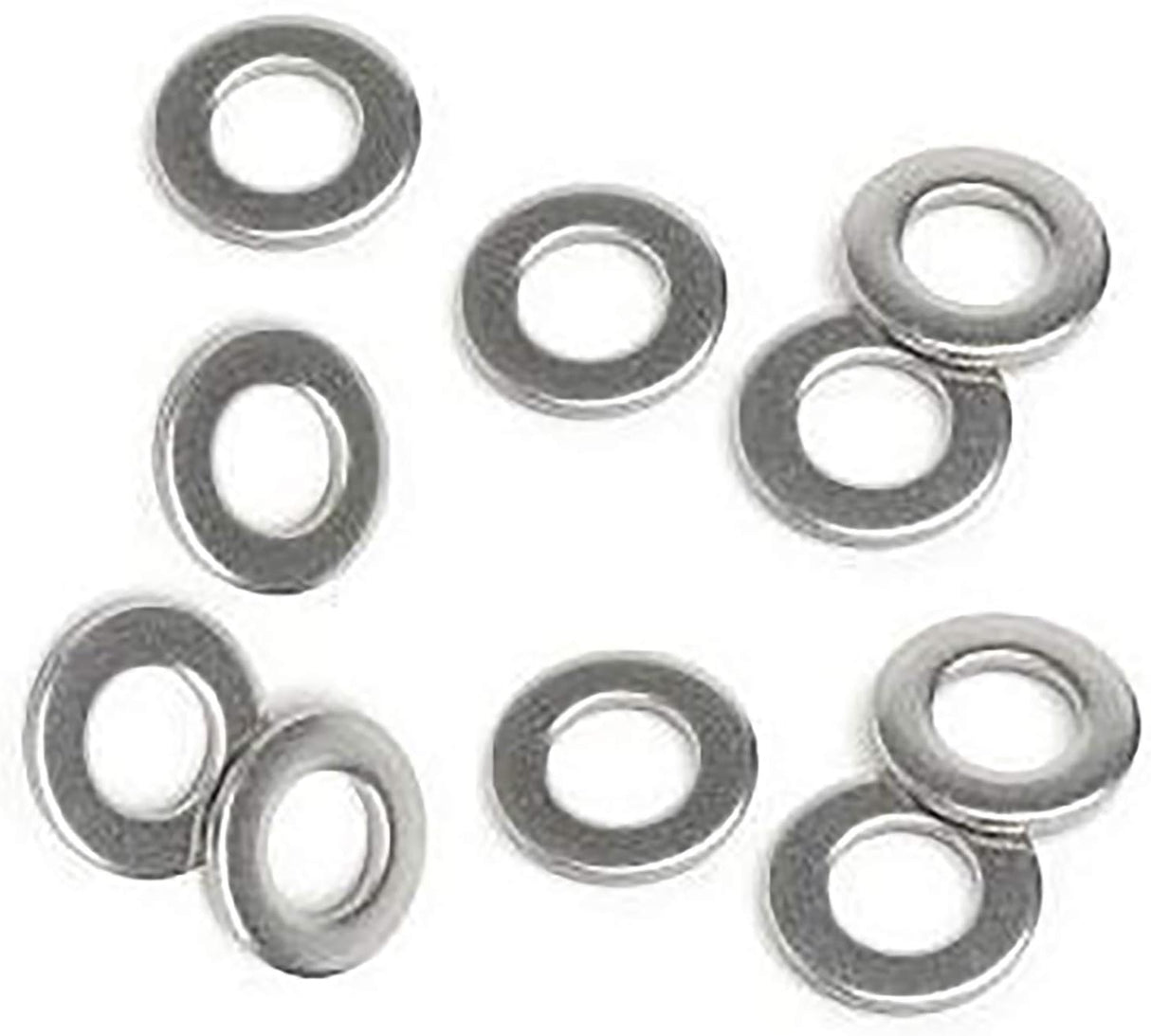 RCScrewZ Stainless Flat Washers 5mm - pack of 15