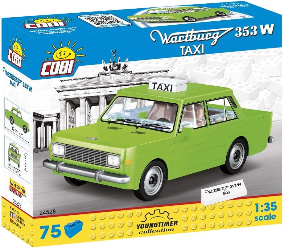 COBI  WARTBURG 353W TAXI 75 PCS YOUNGTIMER  24528