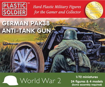 BAGGED! WW2G20003 1/72ND GERMAN PAK 38 GUN