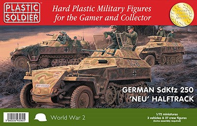 WW2V20035 1/72 GERMAN SDKFZ 250 NEU HALFTRACK