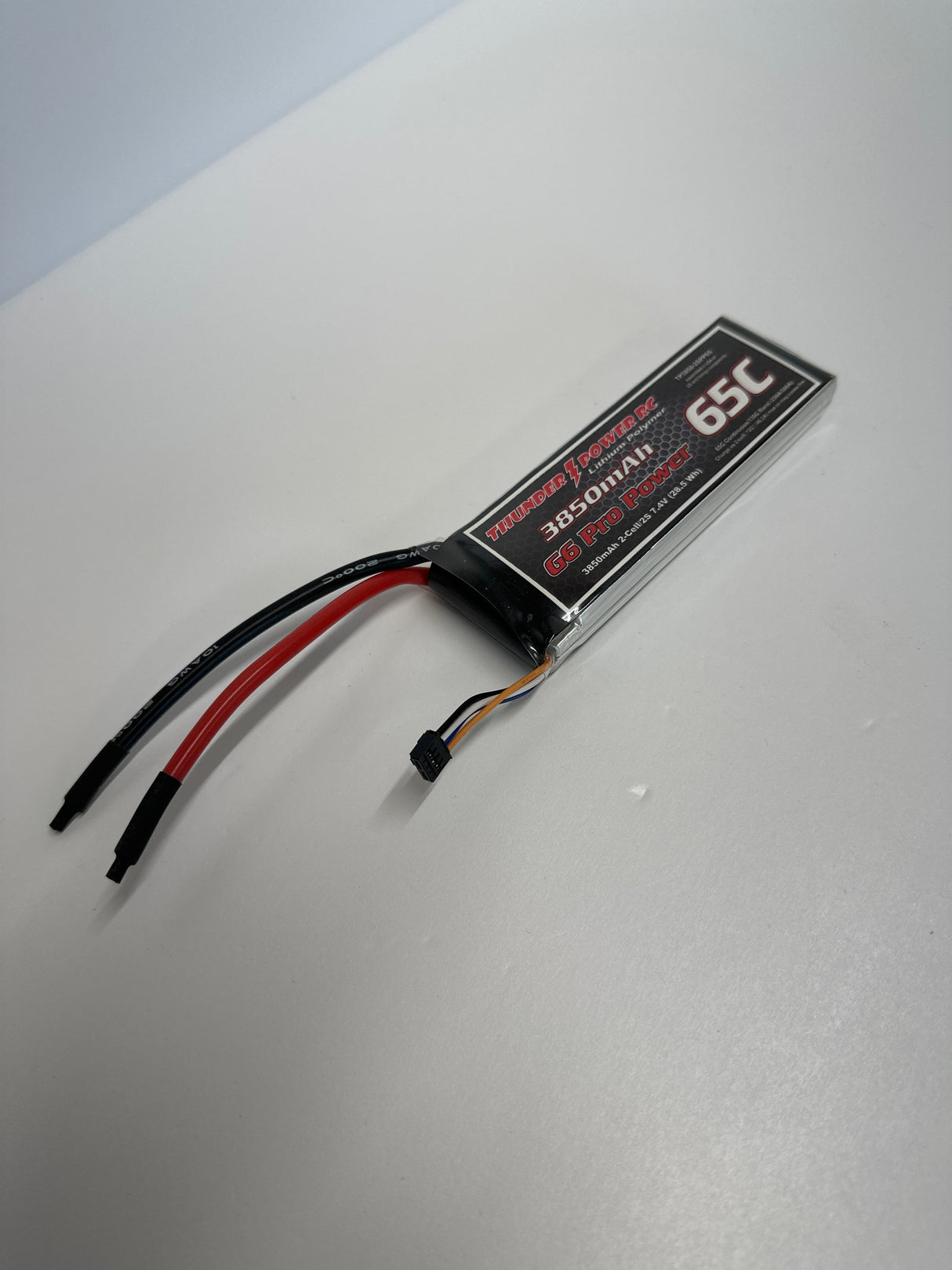 Thunder Power Lipo 7.4v 2 cell 3850mah 65C