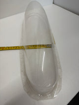 Clear glider canopy 15 inches long 4 1/2 inches wide 213