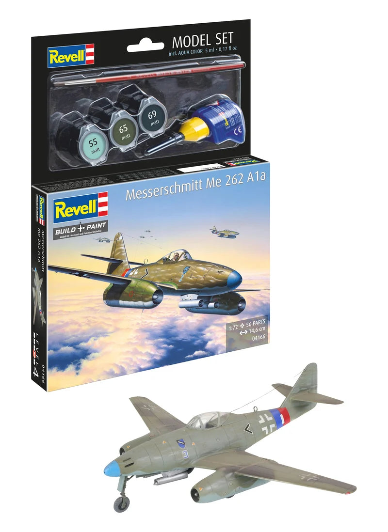 Revell 1/72 Model Set Messerschmitt Me 262 A1a kit