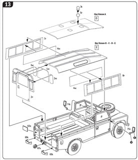 Italeri 1/35 Landrover Series 111 109 Guardia Civil Kit 6542