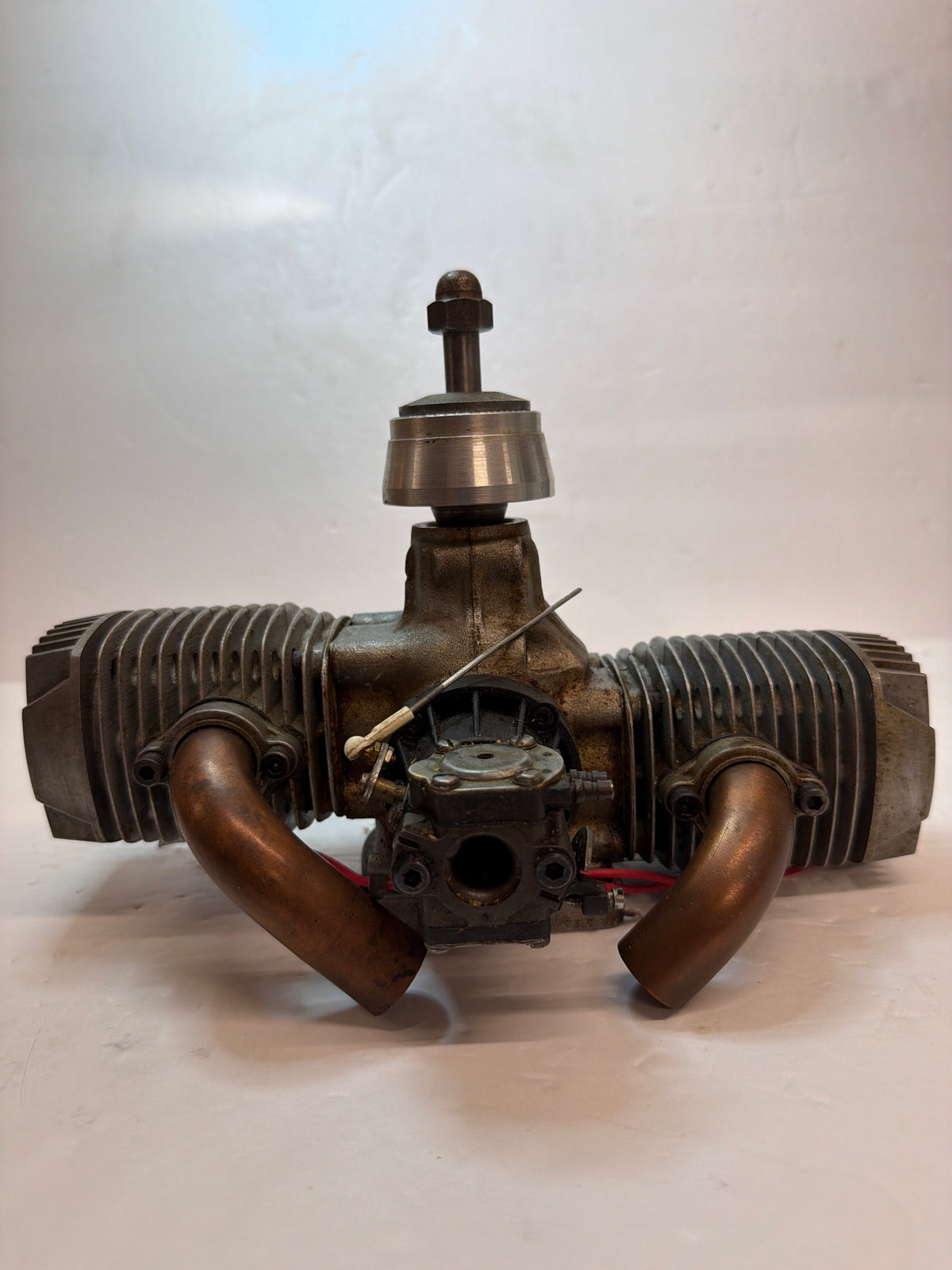 OPS 60 Twin Maxi RCA 60cc Opposed Twin 2-Stroke RC Aircraft Engine – Vintage Italian Engine